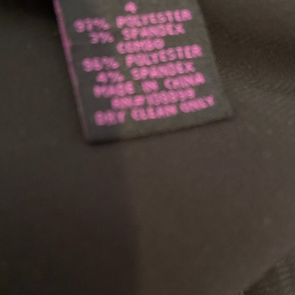 Fit and Flare Little Black Dress w Built In Corset - Picture 7 of 7